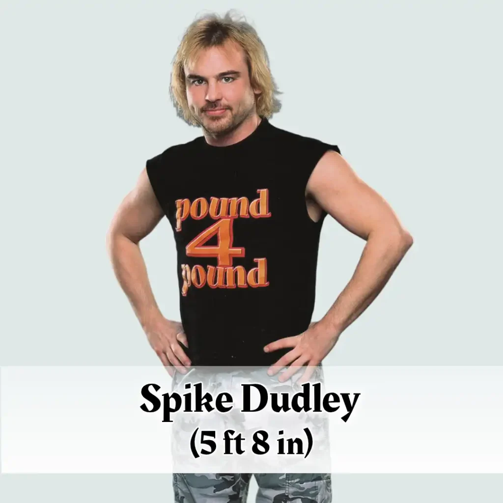Spike Dudley (5 ft 8 in)