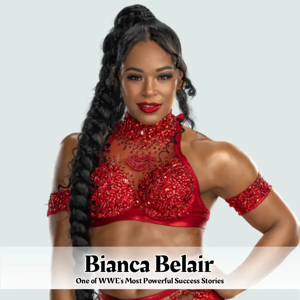 Bianca Belair WWE Black female wrestler