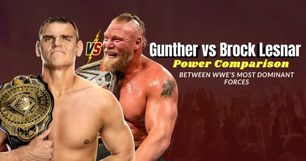 Gunther vs Brock Lesnar