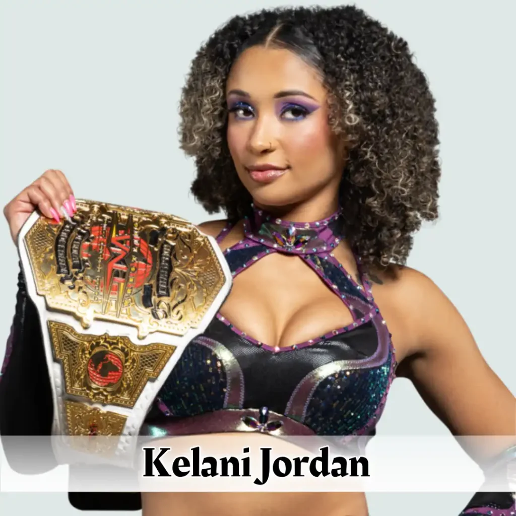 Kelani Jordan WWE Black female wrestler