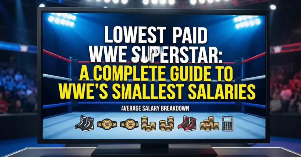 Lowest Paid WWE Superstar
