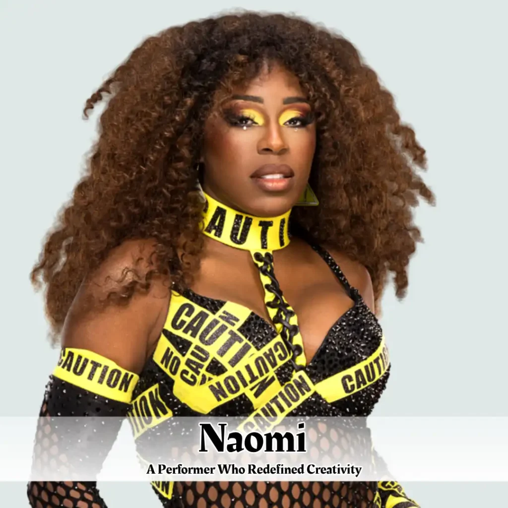 Naomi WWE Black female wrestler