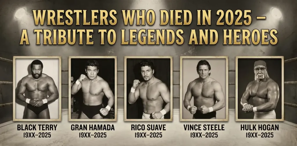 Wrestlers Who Died in 2025