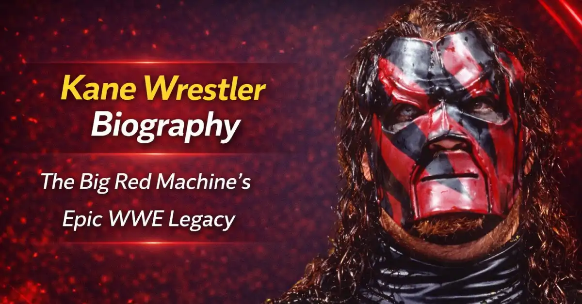 Red Machine Kane Kane Wrestler Biography: The Big Red Machine’s Epic WWE Legacy ...