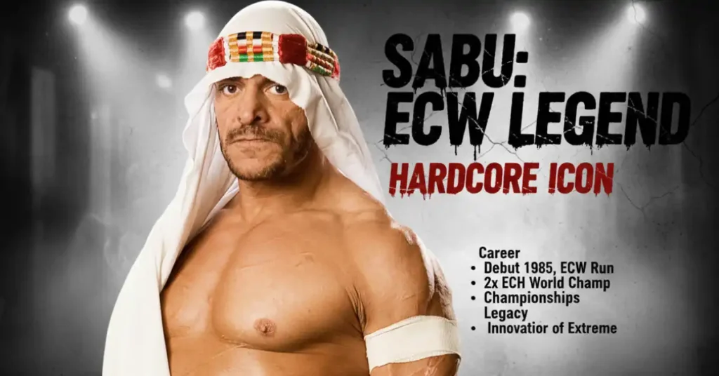 Sabu Wrestler Biography