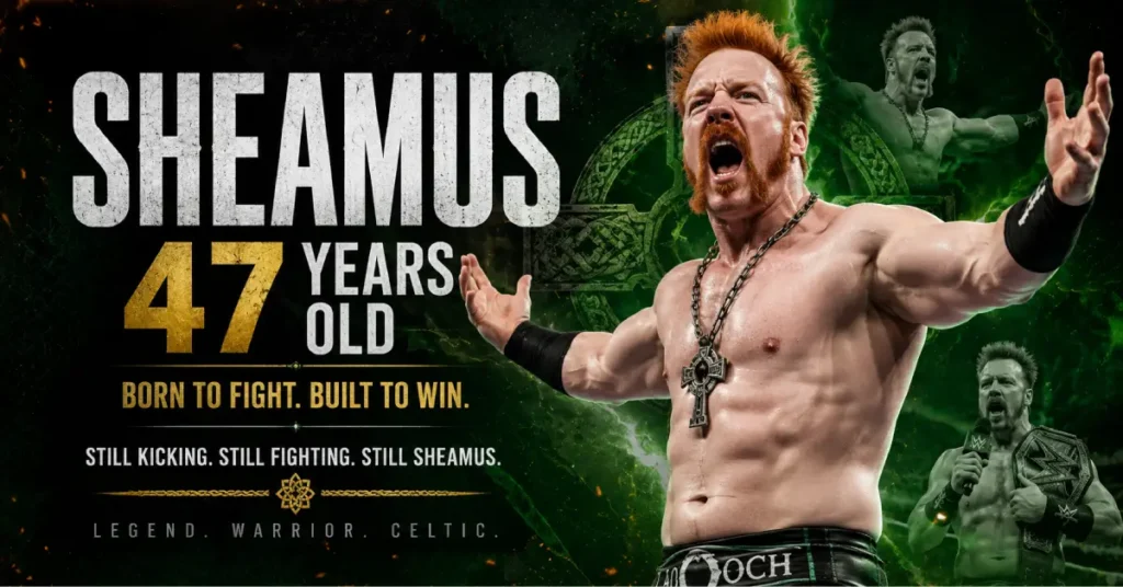 Sheamus — 47 Years Old