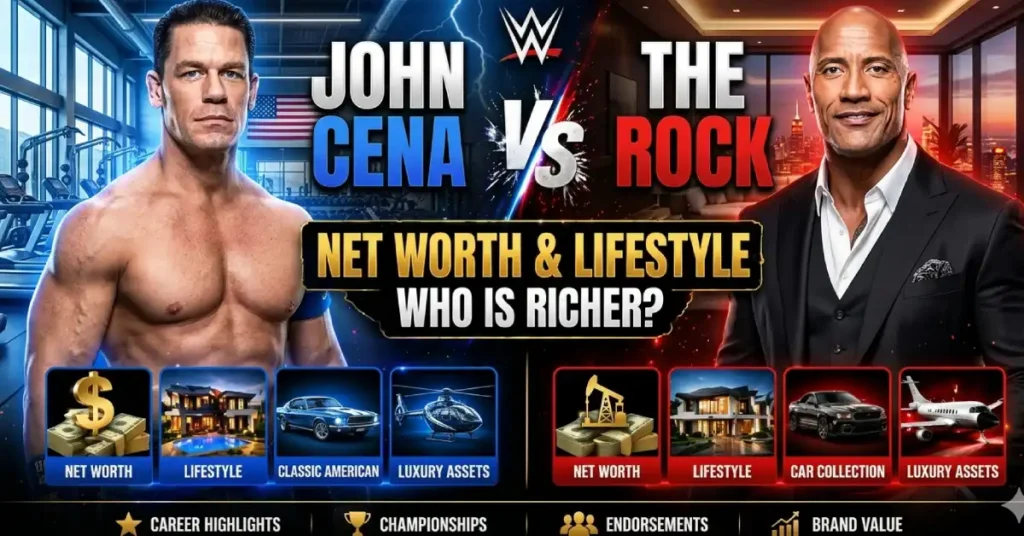 John Cena vs The Rock Net Worth & Lifestyle: Who Is Richer?