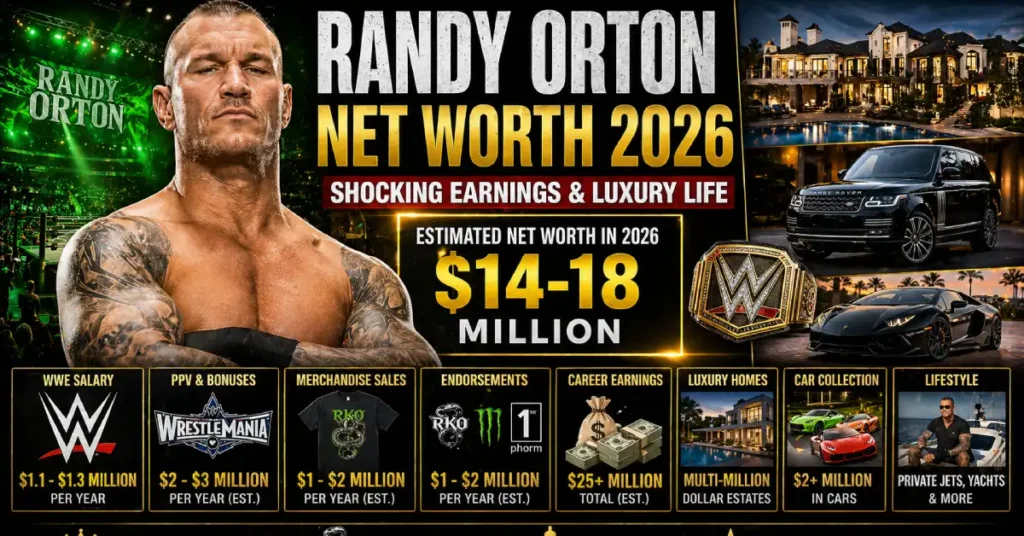 Randy Orton Net Worth 2026: Shocking Earnings & Luxury Life