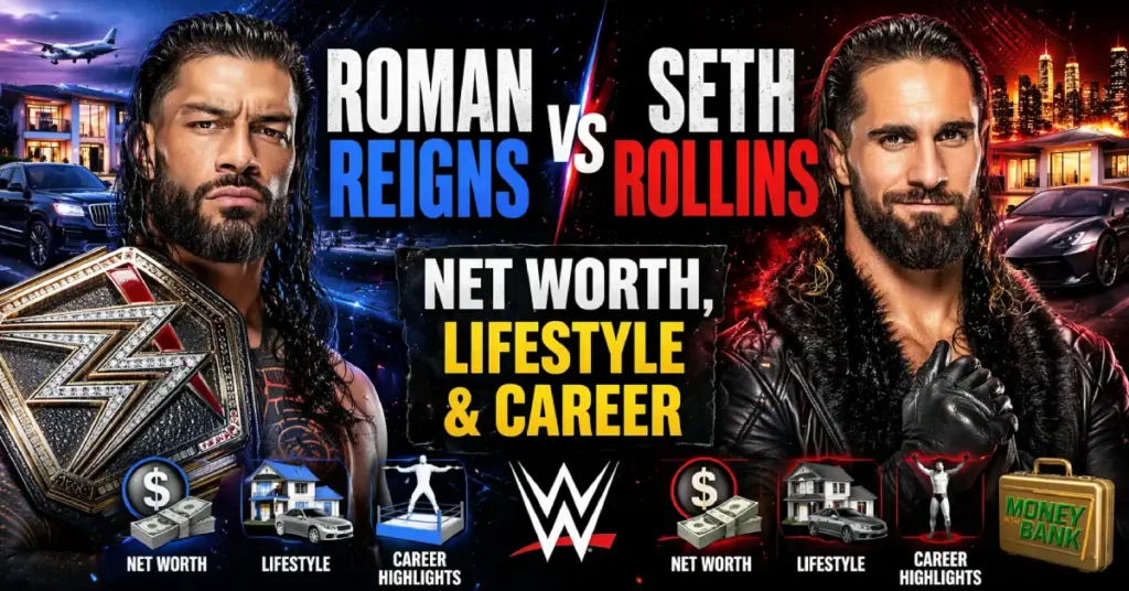Roman Reigns vs Seth Rollins: Net Worth, Lifestyle & Career