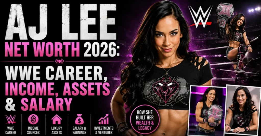 AJ Lee Net Worth 2026: WWE Career, Income, Assets & Salary