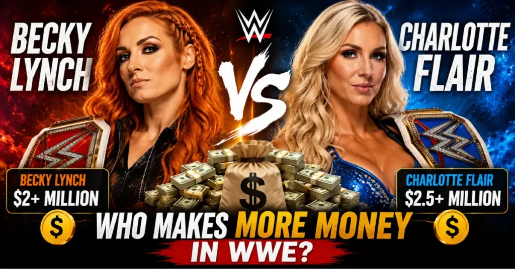 Becky Lynch vs Charlotte Flair: Who Makes More Money in WWE?