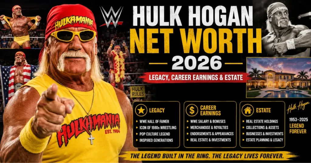 Hulk Hogan Net Worth 2026: Legacy, Career Earnings & Estate