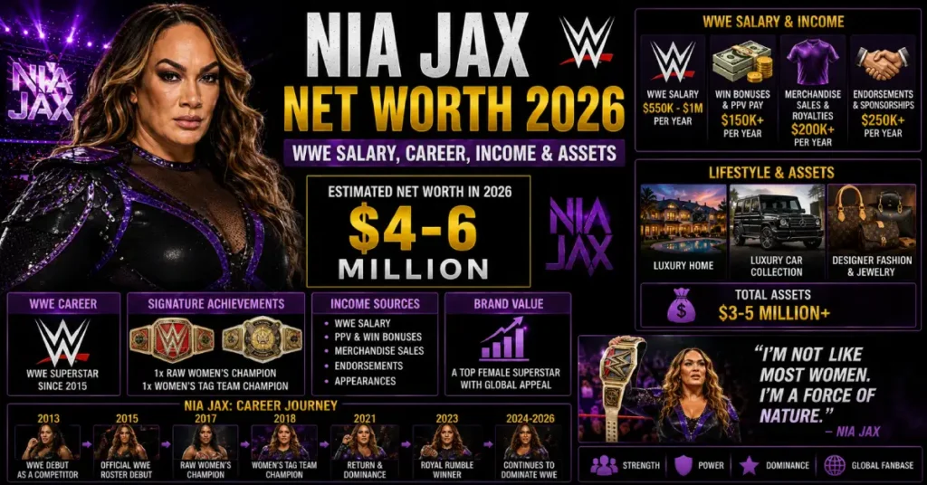 Nia Jax Net Worth 2026: WWE Salary, Career, Income & Assets
