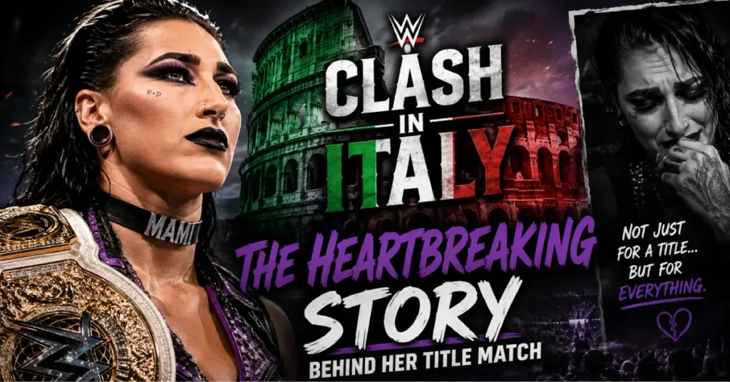 Rhea Ripley Clash in Italy: The Heartbreaking Story Behind Her Title Match