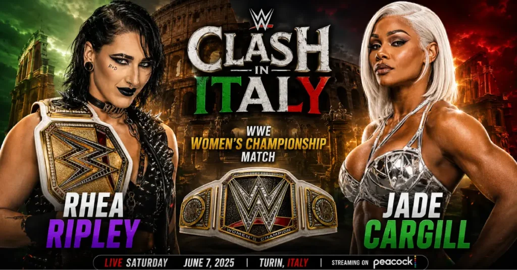 Rhea Ripley vs. Jade Cargill: WWE Women's Title Match at Clash in Italy
