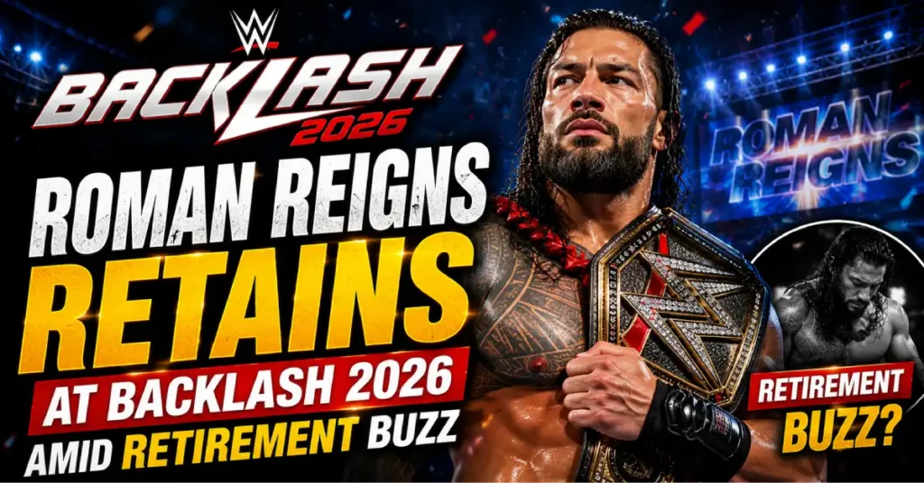 Roman Reigns Retains at Backlash 2026 Amid Retirement Buzz