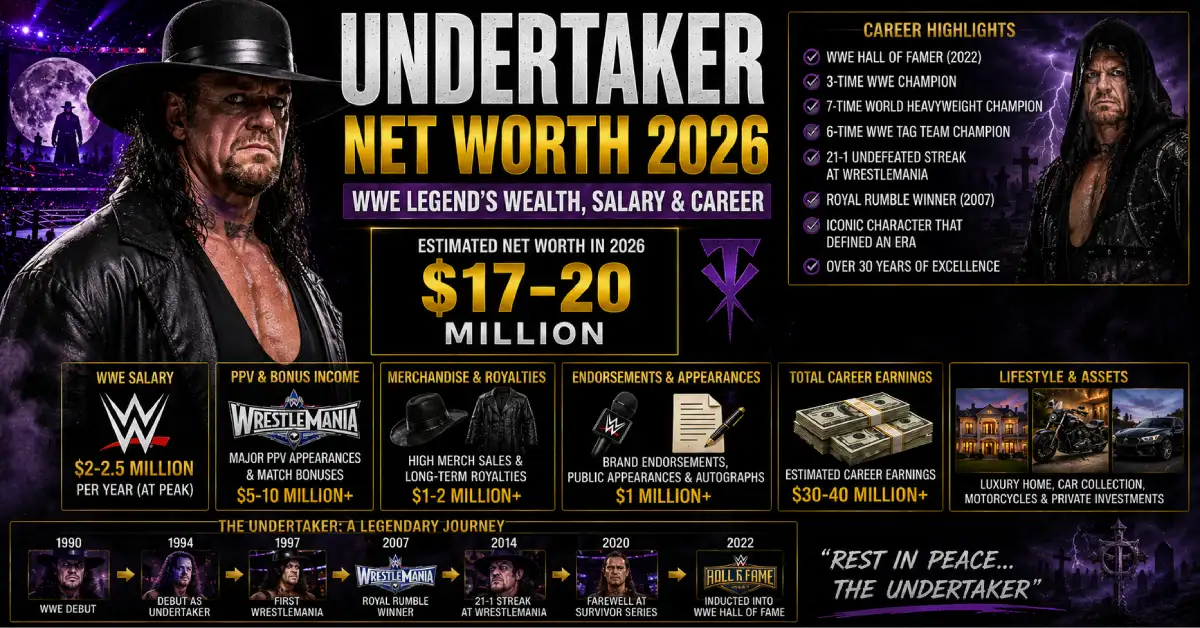 What Is The Undertaker's Net Worth
