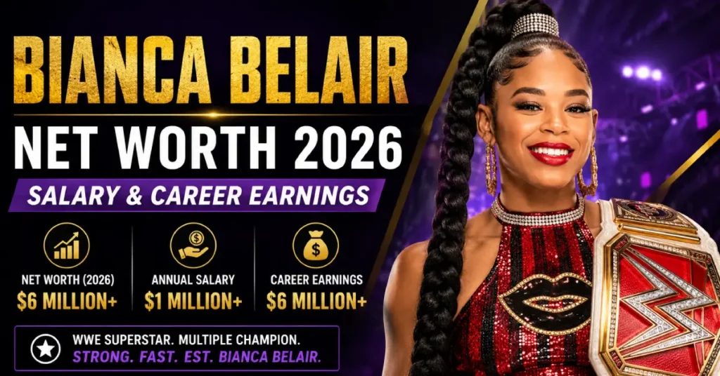 Bianca Belair Net Worth 2026 – Salary & Career Earnings
