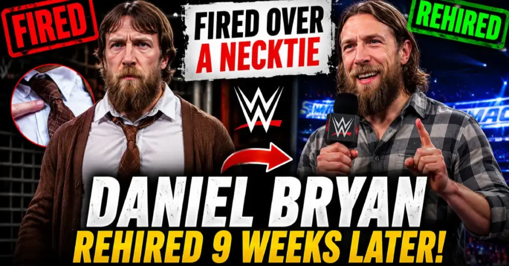 Daniel Bryan — Fired Over a Necktie, Rehired 9 Weeks Later