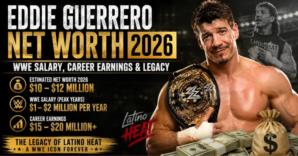 Eddie Guerrero Net Worth 2026: WWE Salary, Career Earnings & Legacy