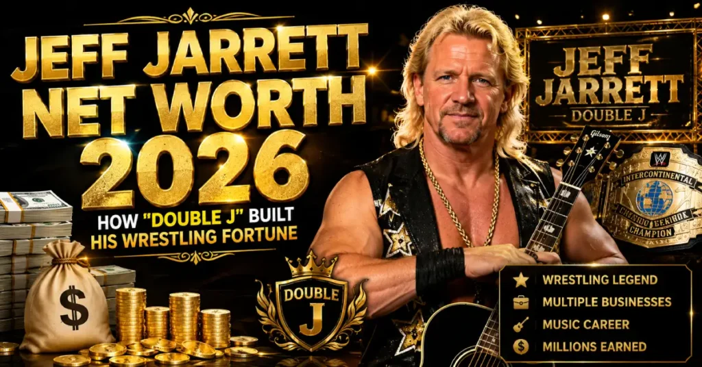 Jeff Jarrett Net Worth 2026: How "Double J" Built His Wrestling Fortune