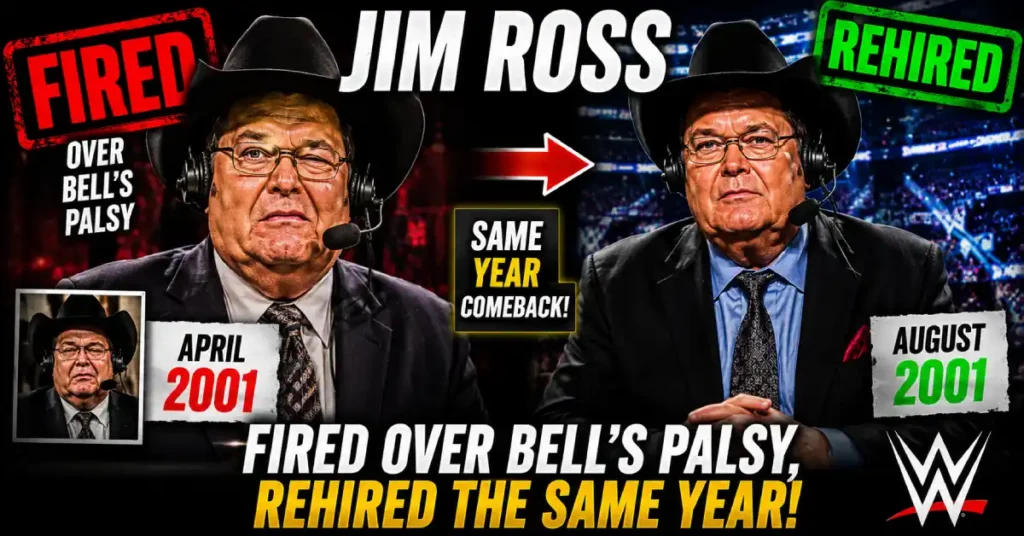 Jim Ross — Fired Over Bell's Palsy, Rehired the Same Year