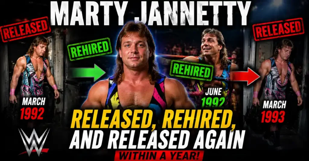 Marty Jannetty — Released, Rehired, and Released Again Within a Year