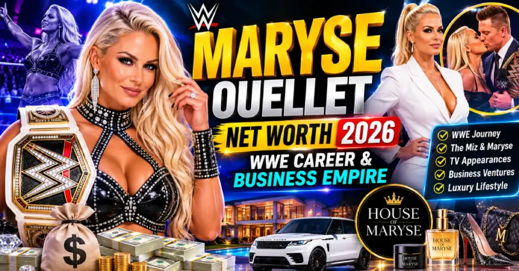 Maryse Ouellet Net Worth 2026: WWE Career & Business Empire