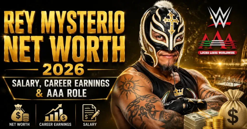 Rey Mysterio Net Worth 2026: Salary, Career Earnings & AAA Role
