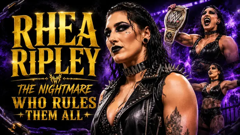 1. Rhea Ripley — The Nightmare Who Rules Them All