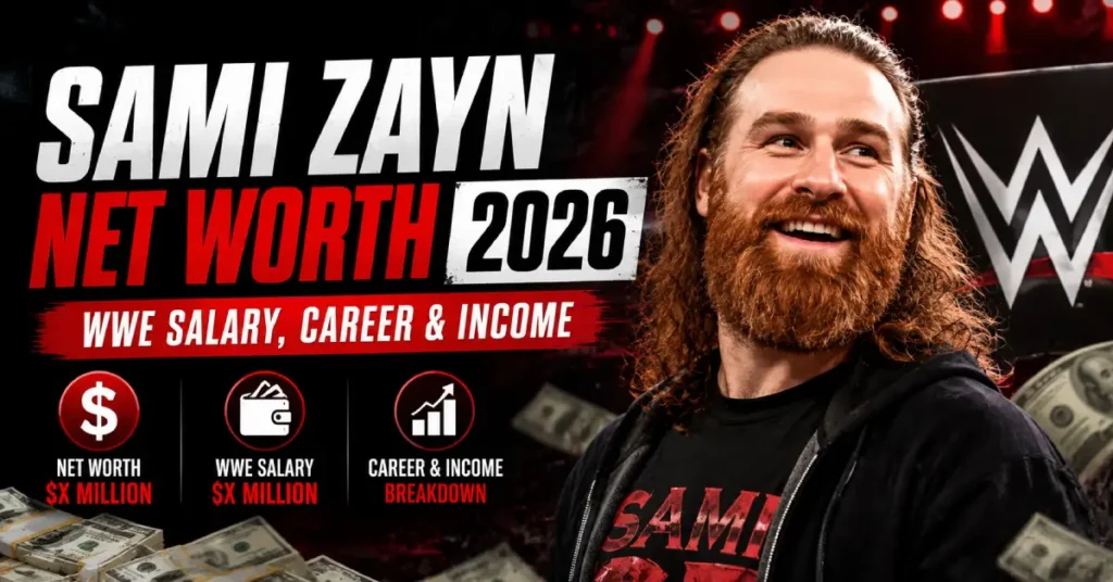 Sami Zayn Net Worth 2026: WWE Salary, Career & Income