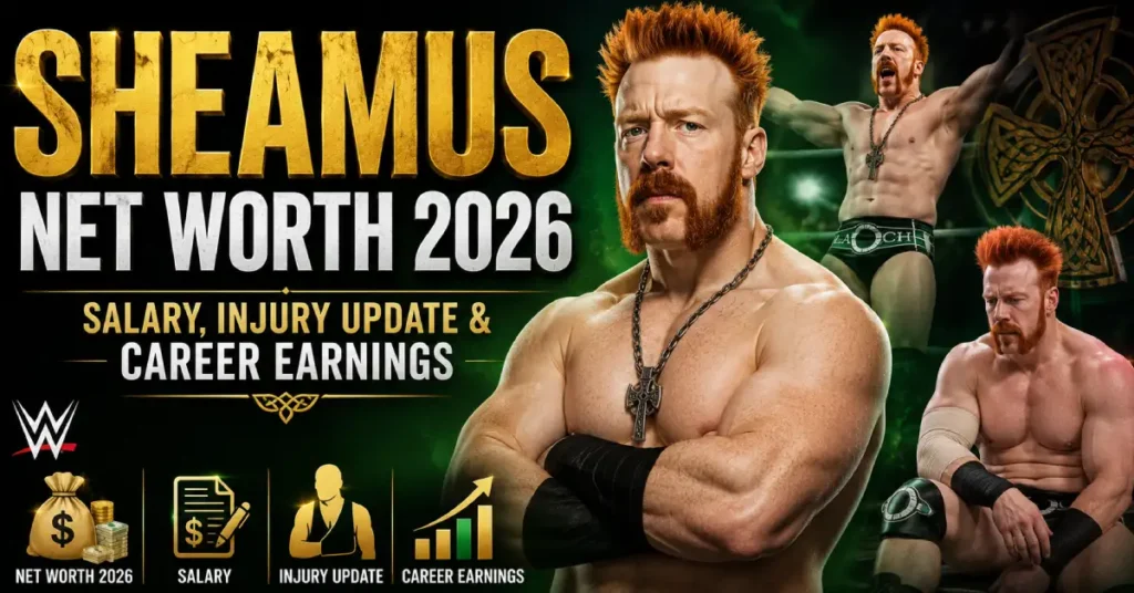 Sheamus Net Worth 2026: Salary, Injury Update & Career Earnings