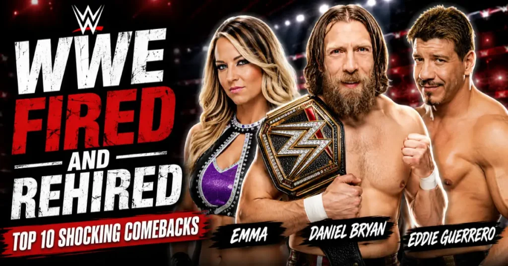 WWE Fired and Rehired: Top 10 Shocking Comebacks