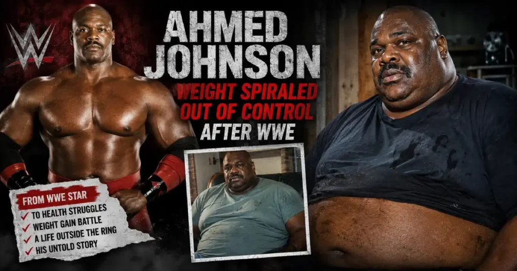 Ahmed Johnson — Weight Spiraled Out of Control After WWE