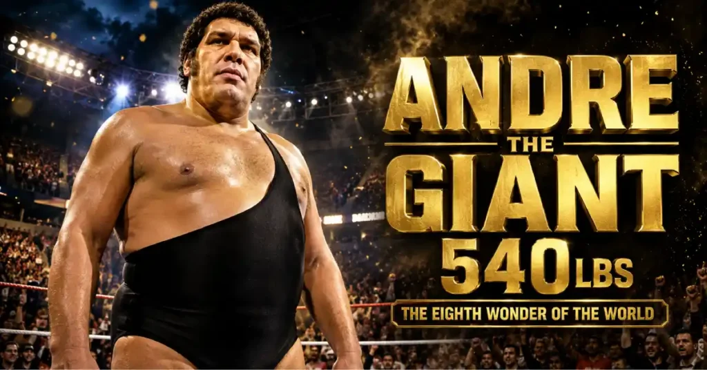 Andre the Giant — 540 lbs | The Eighth Wonder of the World