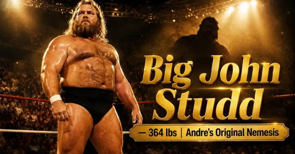 Big John Studd — 364 lbs | Andre's Original Nemesis