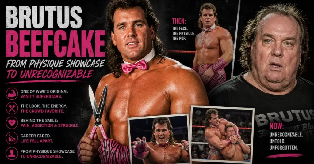 Brutus Beefcake — From Physique Showcase to Unrecognizable