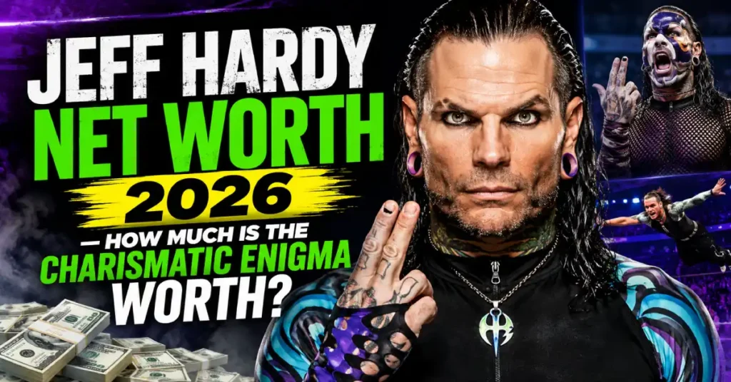 Jeff Hardy Net Worth 2026 — How Much Is The Charismatic Enigma Worth?