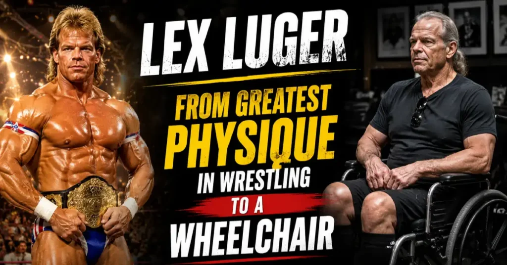 1. Lex Luger — From Greatest Physique in Wrestling to a Wheelchair