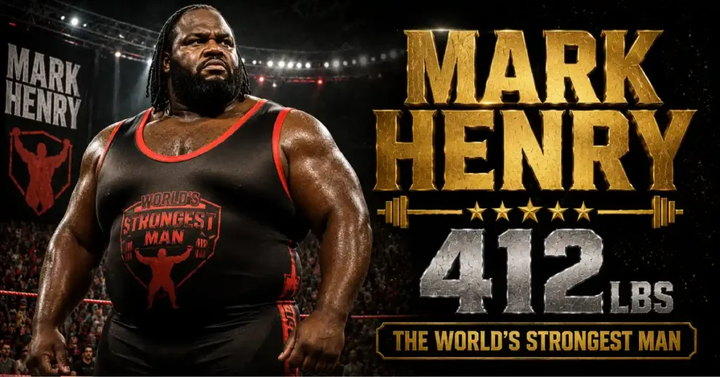 Mark Henry — 412 lbs | The World's Strongest Man