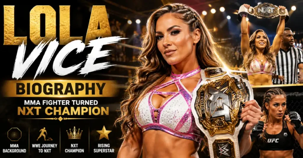 Lola Vice Biography: MMA Fighter Turned NXT Champion