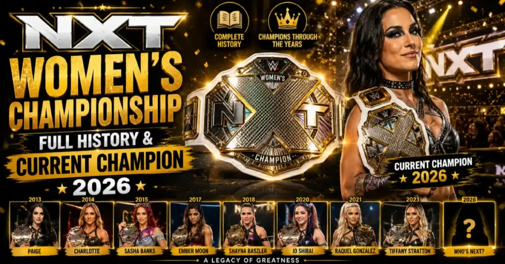 NXT Women's Championship: Full History & Current Champion 2026