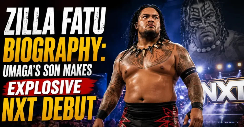 Zilla Fatu Biography: Umaga's Son Makes Explosive NXT Debut