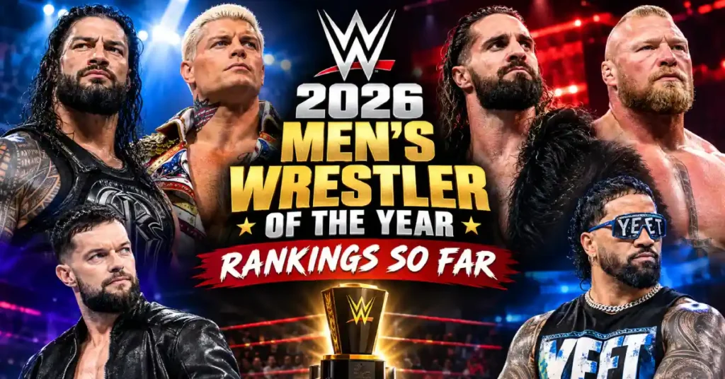 WWE 2026 Men's Wrestler of the Year: Rankings So Far